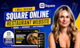 build square restaurant website squarespace design square online ordering store