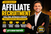 recruit targeted affiliates for your affiliate program