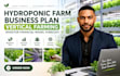 hydroponic farm business plan vertical farming investor financial model forecast
