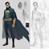 make superhero comic sketch illustration