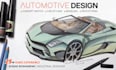 professional automotive concept sketches and car styling
