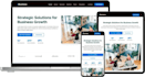 develop a responsive and professional web application