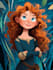 create a disney cartoon illustration
