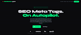 generate professional SEO meta tags and schema markup