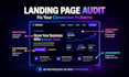 audit your landing page to improve conversions