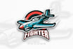 do modern high quality modern custom plane logo