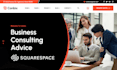 build squarespace consultation website rebuild clone revamp organize squarespace