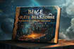 design a sci fi fantasy book cover design that sells