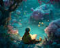 create magical children book illustration