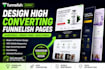 design funnelish product pages advertorials and sales funnels
