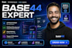 build ai powered apps and full stack solution with base44 base 44 to gohighlevel