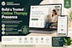 therapy wordpress website, online therapy, online booking, calendar integration