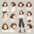 draw anime character design sheet