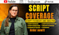 provide industry script coverage, feedback, script analysis for TV or screenplay