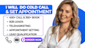 cold calling appointment setting b2b lead generation real estate calls