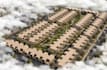 revitalize 3d coastal urban development,estate housing ,masterplan layout render