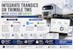 integrate transics or trimble tms with xero or datev for bookkeeping