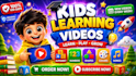 do kids learning video animation for kids,