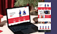 build a custom coded website using HTML tailwind CSS js PHP or shopify