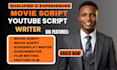 write movie script, screenwriting, feature film script, screenplay, TV sc