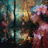 draw a digital oil painting portraits
