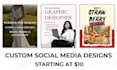 design custom canva social media posts