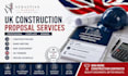 write UK construction proposal, risk assessment rams, pricing schedule