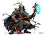 dnd character art and character designer