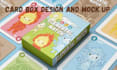 design printable illustrative flashcards educational learning card game for kids