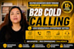 cold calling, b2b sales, janitorial, vending machine businesses, lead generation