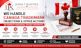 handle canada trademark objections, cipo office actions and name conflicts