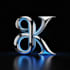 design a modern luxury 3d logo