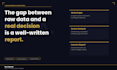 deliver a deep sector analysis report backed by real data