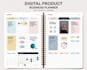 etsy digital planner hyperlinked planner custom editable journal digital product