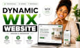 build wix website design, redesign wix website, wix business website, wix design