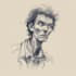 draw creepy zombie character