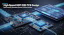 design high speed mipi dsi display interface pcb for embedded system