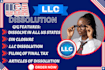do llc dissolution, dissolve llc, and close ein in wyoming, delaware, new mexico