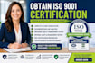 iso 9001, iso 14001, iso 45001 via accredited certification
