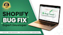 do shopify bug fix and resolve liquid coding errors