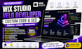 design wix studio website,wix velo developer,wix velo code,wix SEO customization