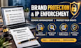 prepare brand protection documents, remove infringement, google, IP protection