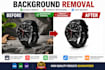 professionally remove background from any image and retouch