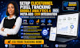 setup clickfunnel meta pixel fb google analytics 4 ROI meta ads CRM integration