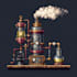 create steam capsule art in pixel art style