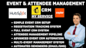 set up event and attendee management CRM