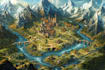 custom fantasy map for you