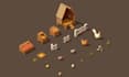 create stylized, low poly models, game props, asset packs, 3d game assets
