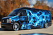 tesla cybertruck wrap design, vehicle wrap design