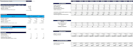 build a professional financial model with 3 statement projections in exce